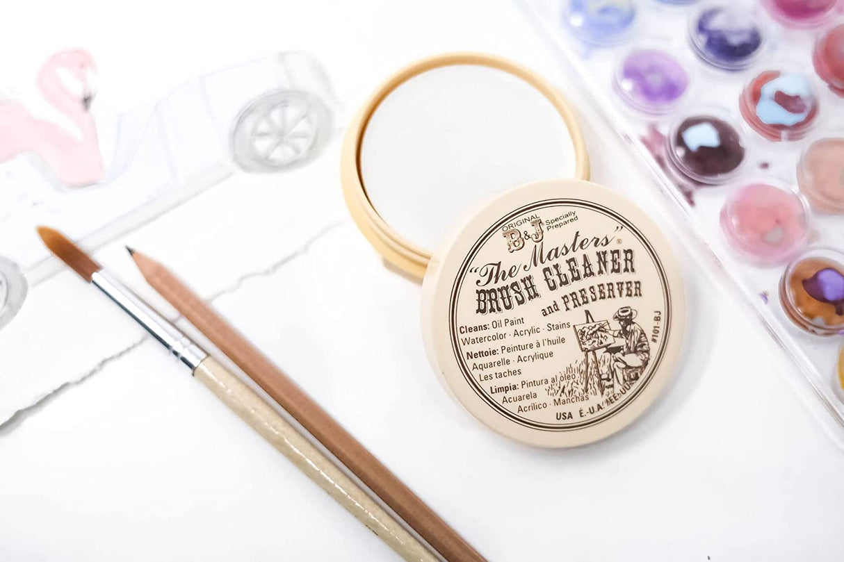 General Pencil Company The Masters Brush Cleaner & Preserver 2.5 0z