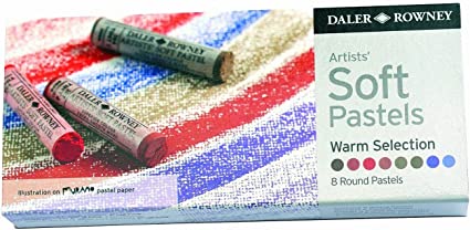 SOFT PASTEL SET - 8 WARM