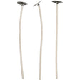 Waxed Candle Wicks , L: 10 cm, thickness 2 mm, 50