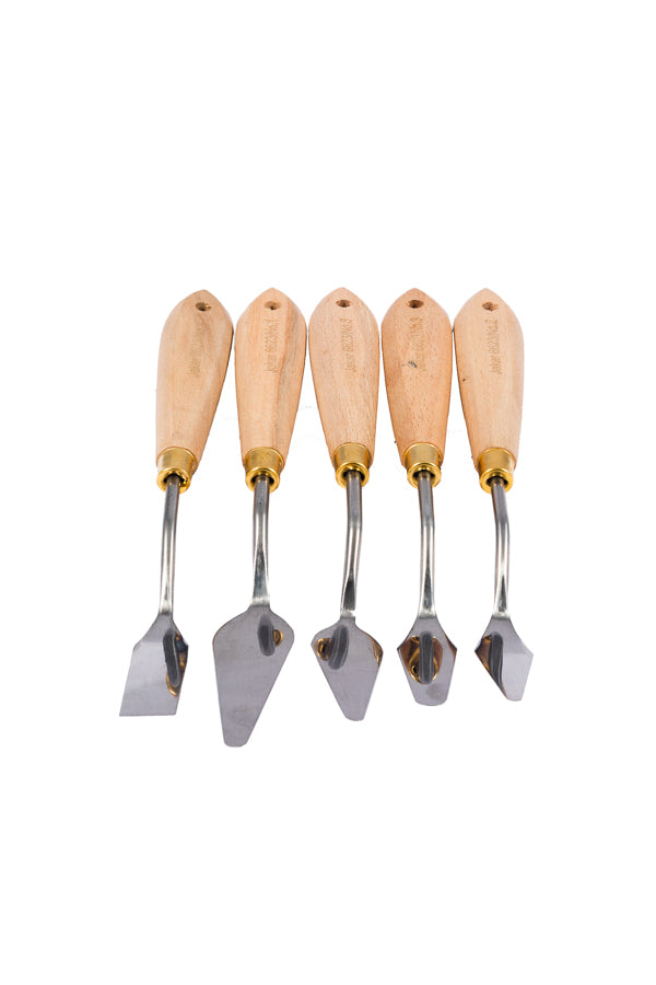 Palette Knives Steel 5 Assorted