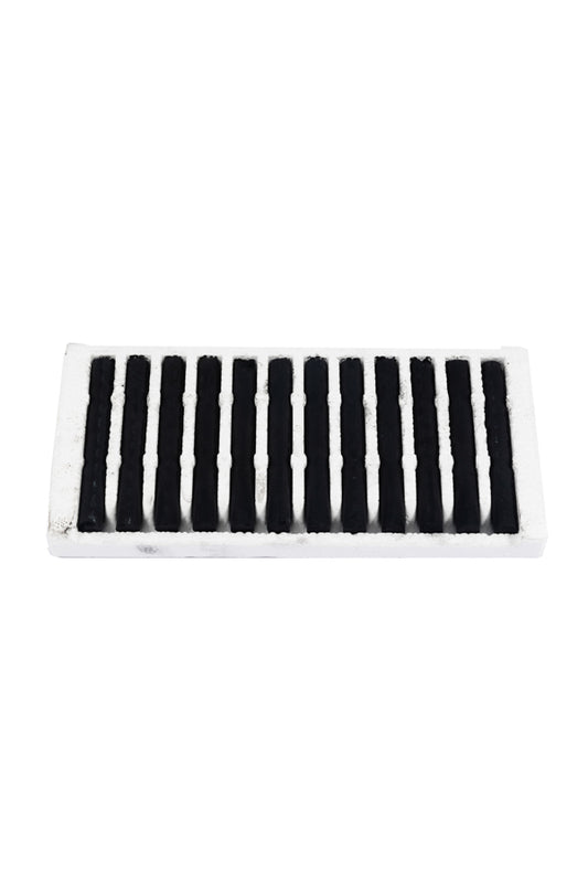 Black Compressed Charcoal Box Of 12