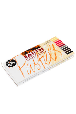Earth Colour Pastels Assorted Colours Box Of 12