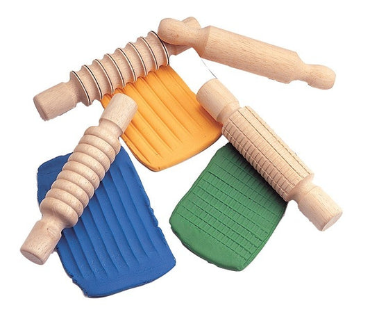 Wooden Rolling Pin Set (4)