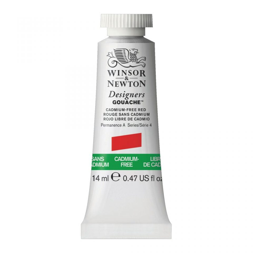 Winsor & Newton Des G 14ml Cad-Free Red