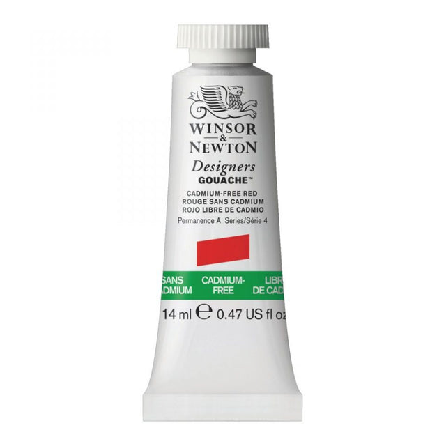Winsor & Newton Des G 14ml Cad-Free Red