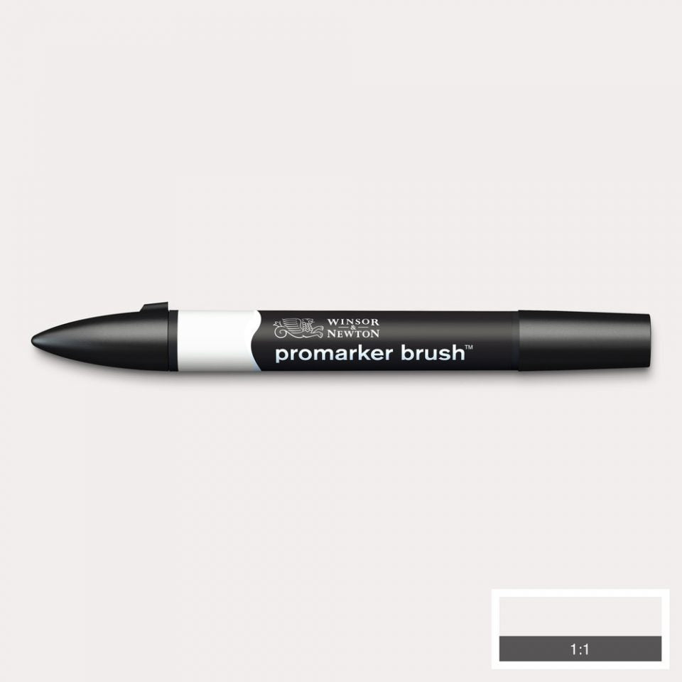 Cool Grey 1 - Promarker Brush - Winsor & Newton