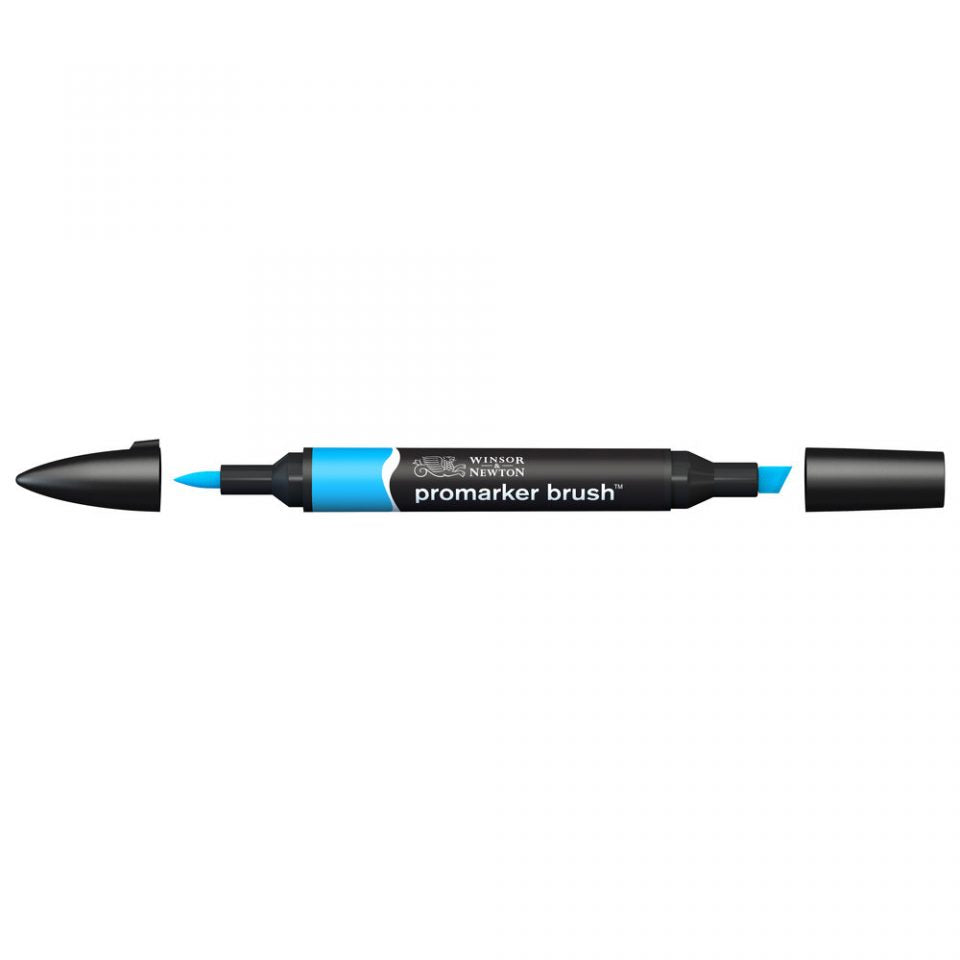 Cyan - Promarker Brush - Winsor & Newton