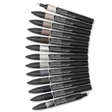 Winsor & Newton Promarker Brush 12 Greys