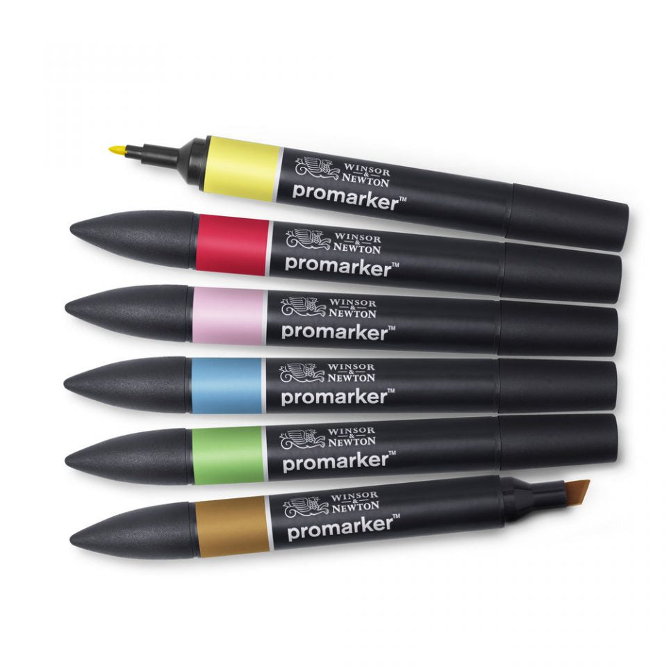 Winsor & Newton Promarker Brush 6 Mid Tones