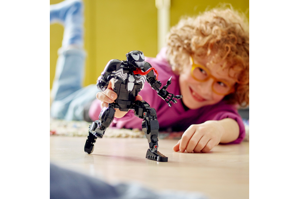 Lego Marvel Venom Figure Spider man Alien Build