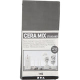 Cera-Mix Standard Casting Plaster, light grey, 1 kg 