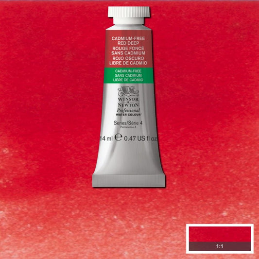 Cadmium FREE Red Deep 14ml - S4 Professional Watercolour