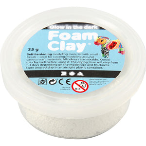 Foam Clay®, 35 g, glow in the dark