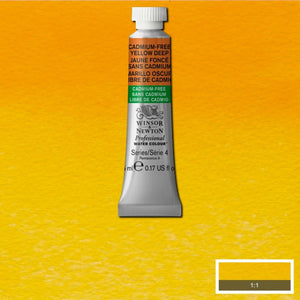 Cadmium FREE Yellow Deep 5ml - S4 Professional Watercolour