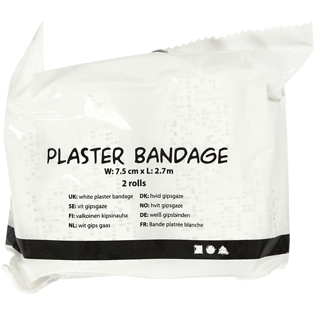 Plaster Bandage 7.5cm x 2.7 x2 Roll
