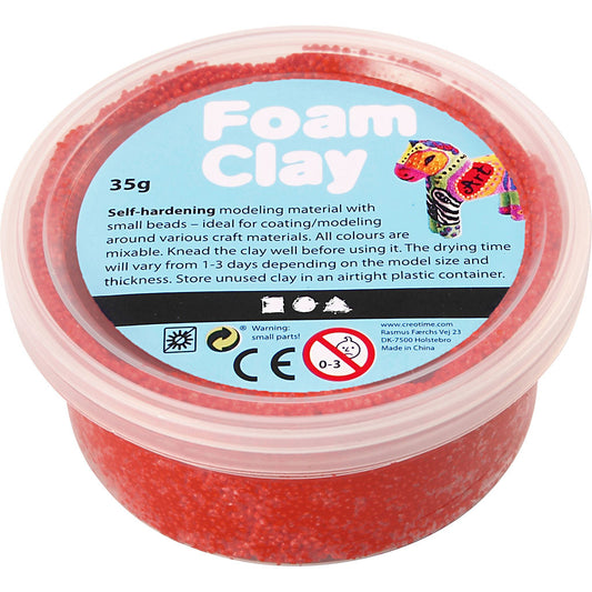 Foam Clay®, 35g Red