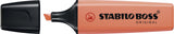 Highlighter - STABILO BOSS ORIGINAL Pastel - Mellow Coral Red