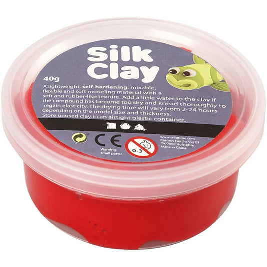 Silk Clay®, 40 g, red