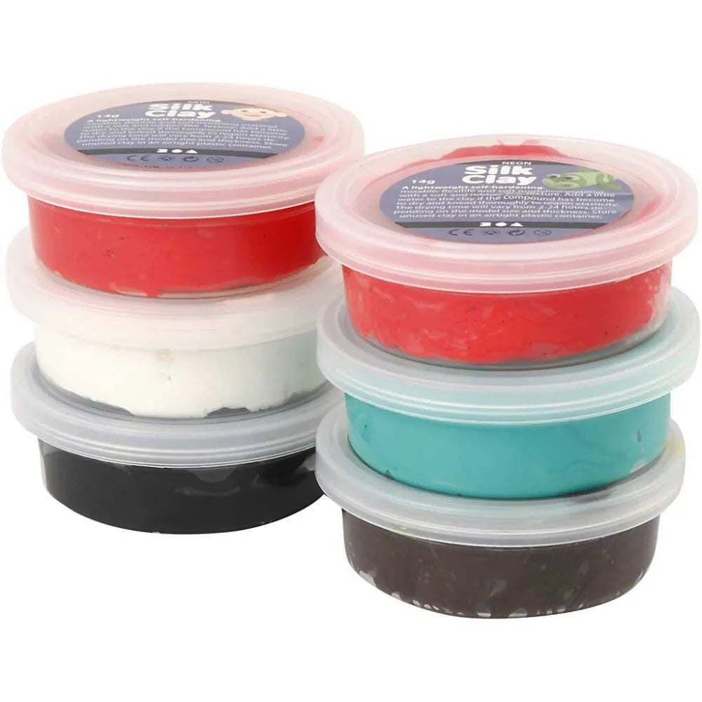 Silk Clay® - Assorted Colours (6x14g)