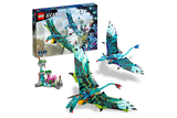 Lego Avatar - Jake and Neytiris First Flight on the Banshee
