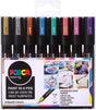 Posca PC-5M Wallet Of 8 Metallic Colours
