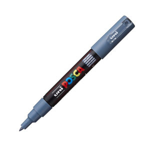 Posca PC-1M Extra Fine Bullet Tip Paint Marker Slate Grey