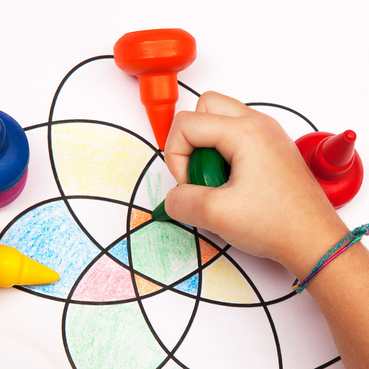 Lefranc Bourgeois Enfants Jumbo Baby Crayons (6 Pack)