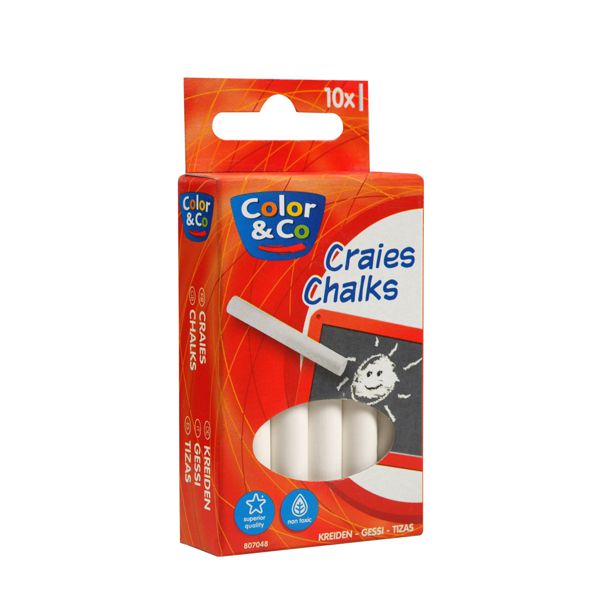 C&C WHITE CHALK PK.10