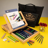 Drawing Art Easel Set in Easy 