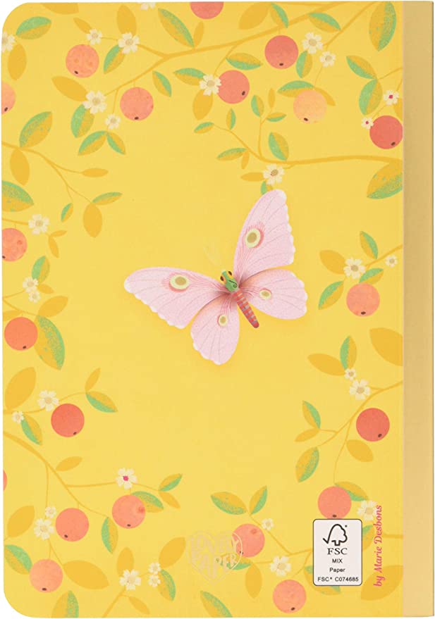 Djeco Rose Little Notebooks - 2 Pack