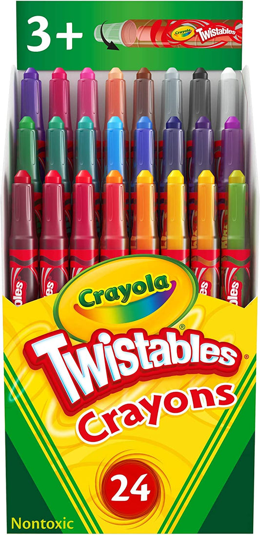 24 Mini Twistables Special Effects Crayons