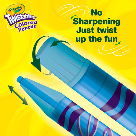 Crayola 10 Twistables Pencils