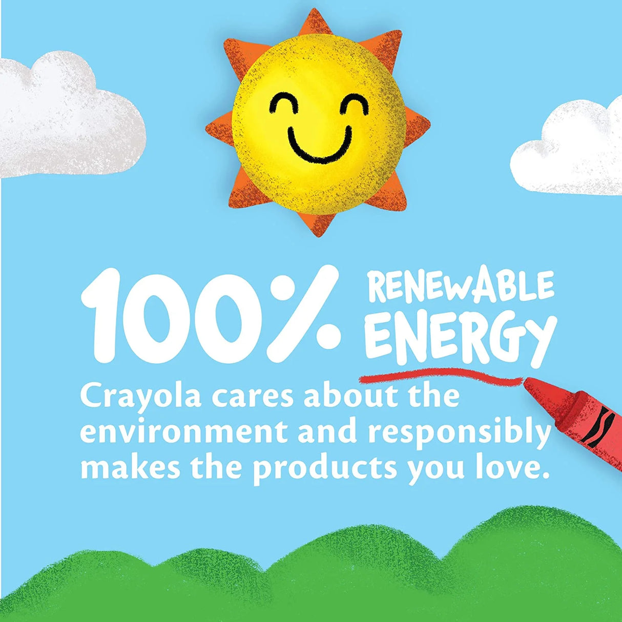 Crayons 24 Assorted Eco