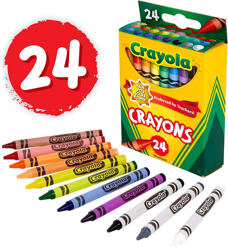 Crayons 24 Assorted Eco
