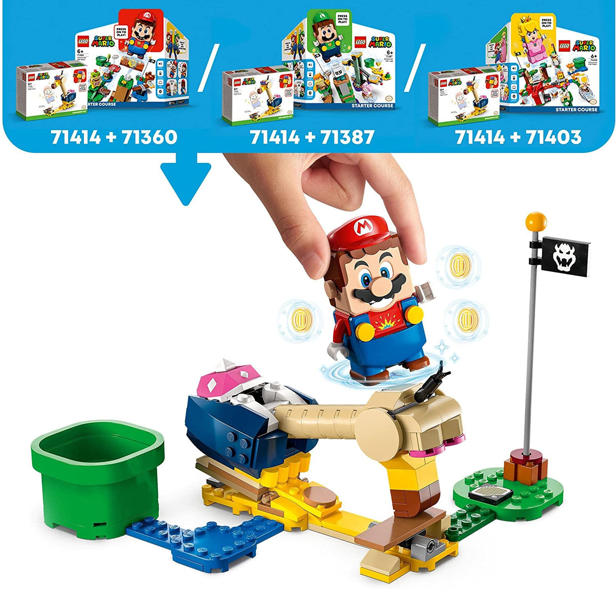 Lego Super Mario Conkdors Noggin Bopper Expansion SetLego Super Mario Conkdors Noggin Bopper Expansion Set