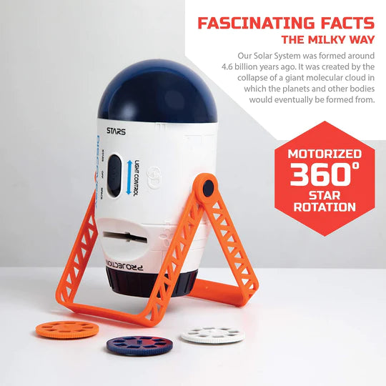 Discovery Kids Planetarium Projector-2-in-1 Space Projector