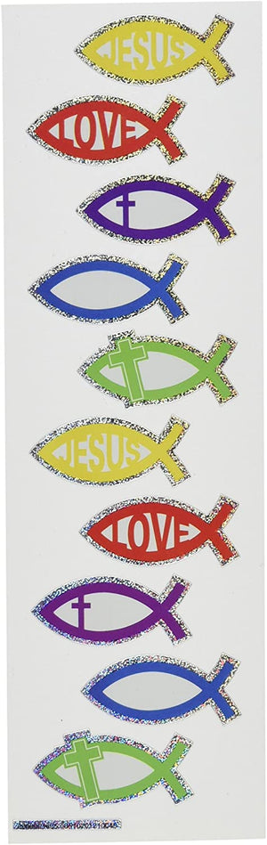 Jesus Fish Stickers