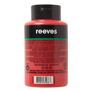 REEVES 400ML ACRYLIC- BRILLIANT RED