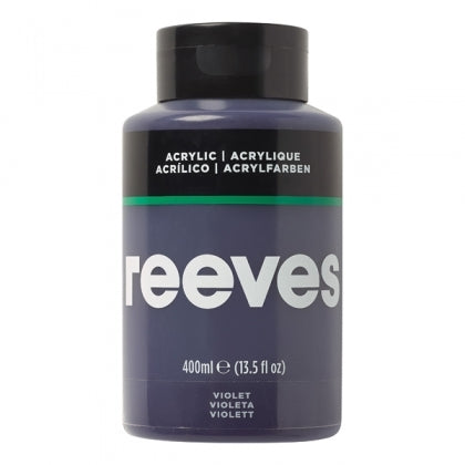 REEVES 400ML ACRYLIC-VIOLET