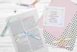 Highlighter - STABILO swing cool Pastel - Wallet of 4 - Assorted Colours