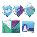 Djeco Artistic Patch Glitter Kit - Ocean