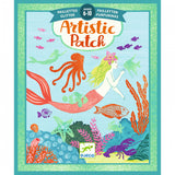 Djeco Artistic Patch Glitter Kit - Ocean