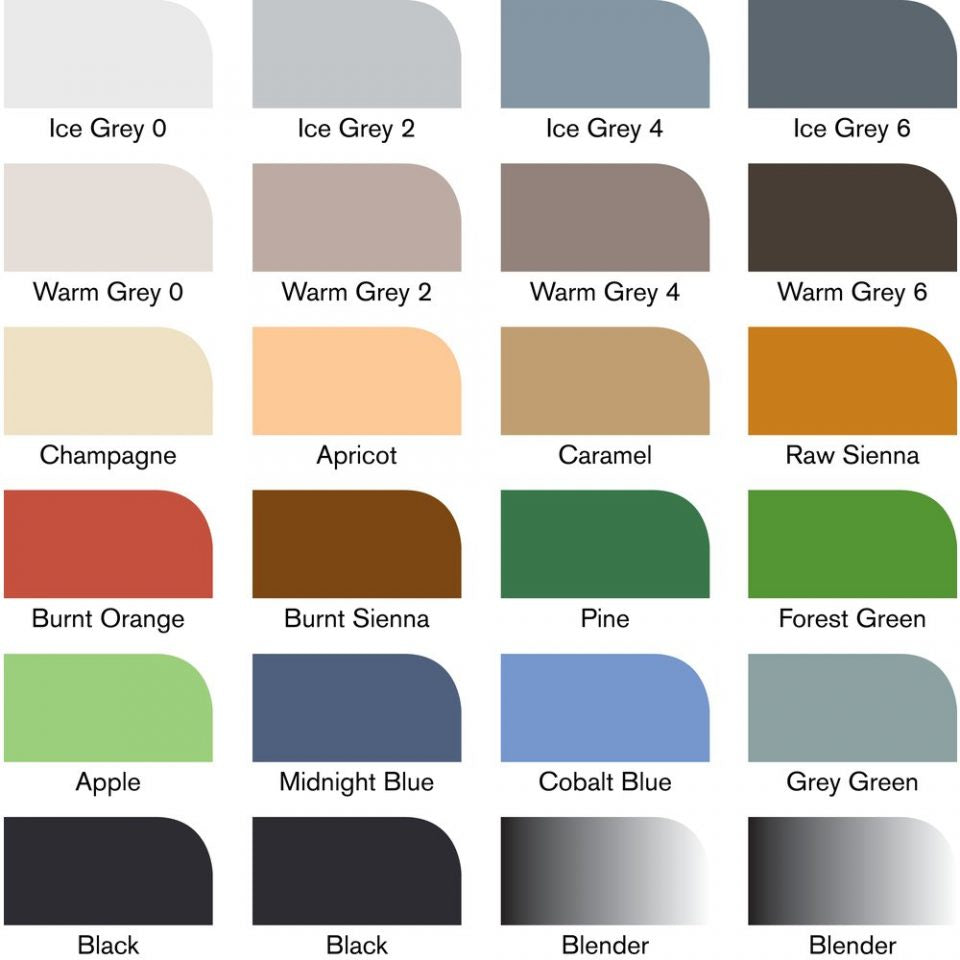 Winsor & Newton Promarker Wallet - 24 + 1 Architectural Set