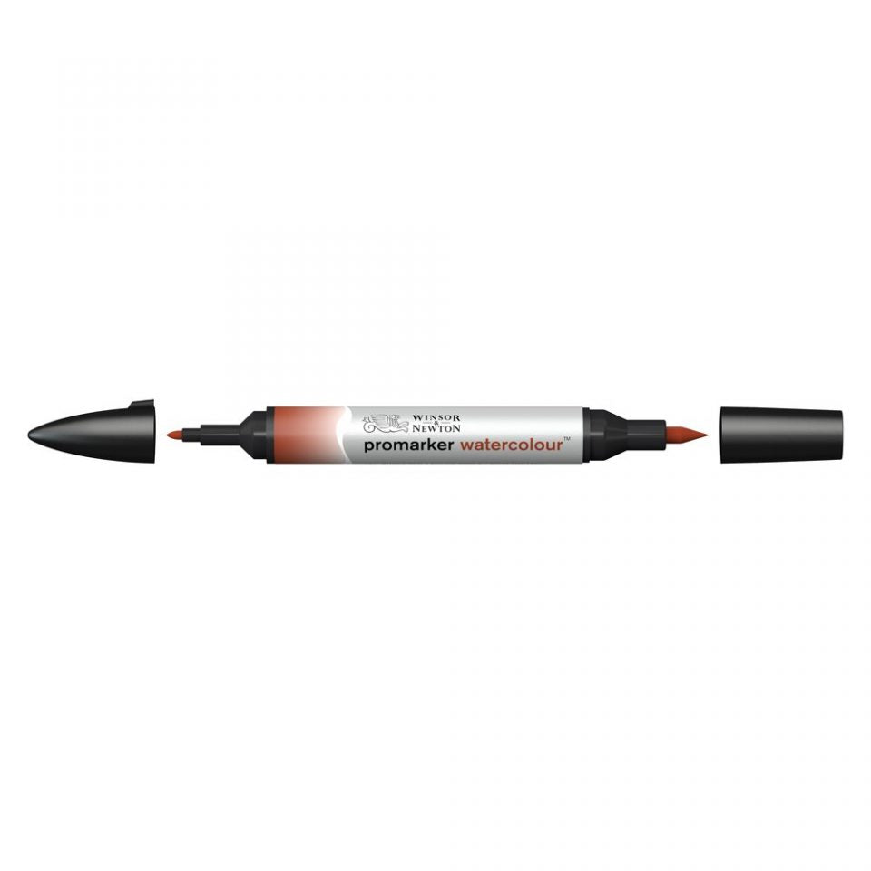Watercolour Markers Burnt Red 061