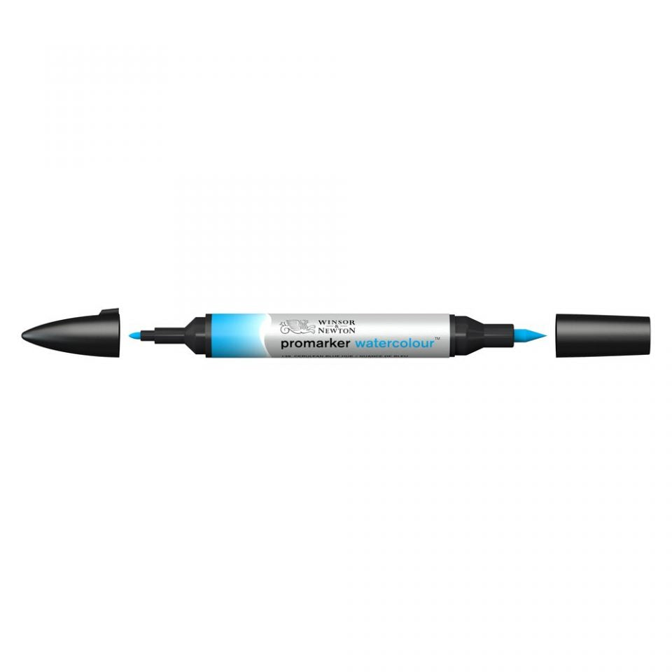 Watercolour Markers Cerulean Blue Hue 139