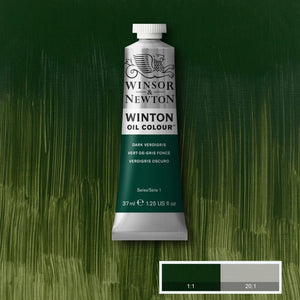Winton Oil Colour Dark Verdigris 37ml