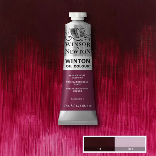 Winton Oil Colour Quinacridone Deep Pink 37ml