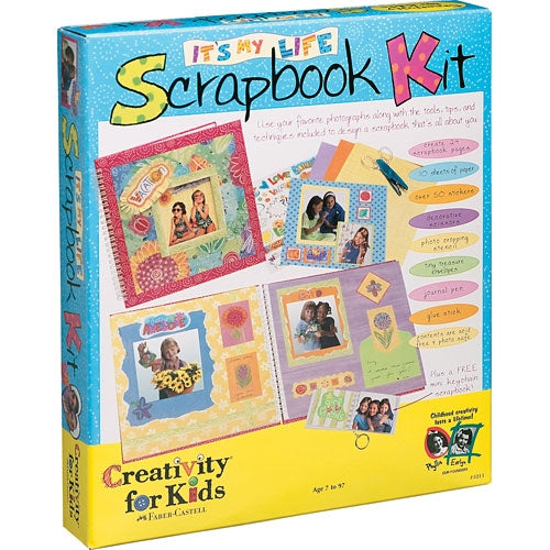 Creativity For Kids Its My Life Scrapbook Kit