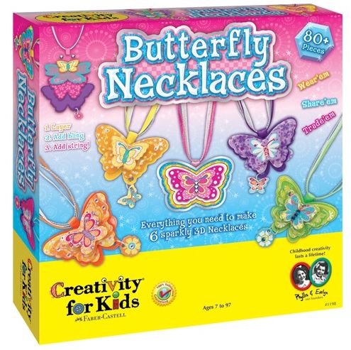 Creativity For Kids Butterfly Necklace
