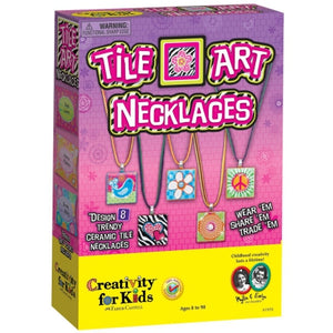 TILE ART NECKLACES